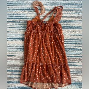 Pink Lily Didn’t You Know Terracotta Dress